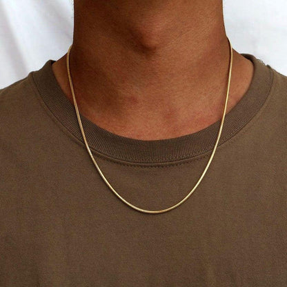 Stainless Steel Loro Man's Necklace