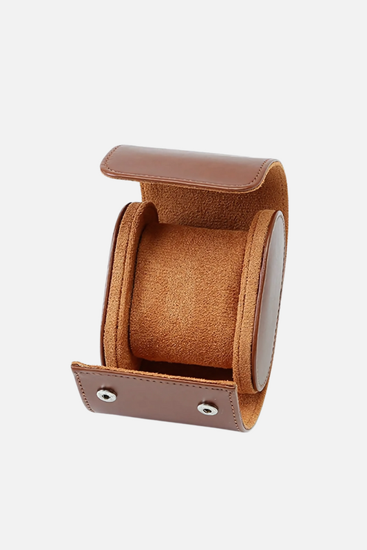 Loro Watch Case - Brown Leather