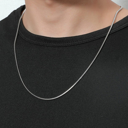 Stainless Steel Loro Man's Necklace